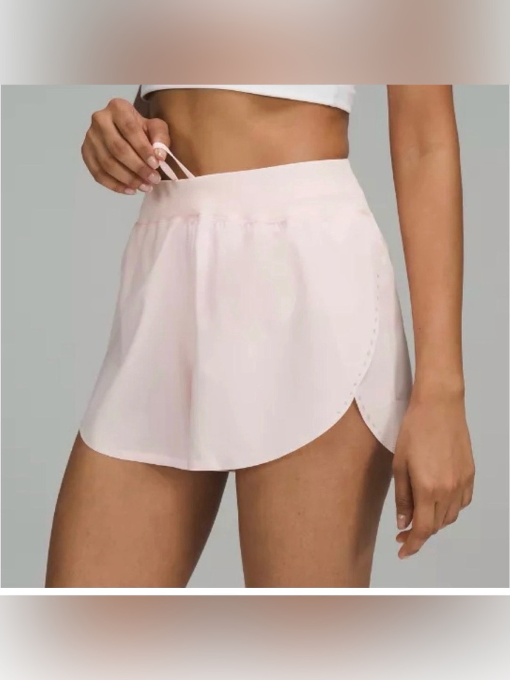 Lululemon Find your pace HR Short 3” in Strawberry Milkshake Size 2